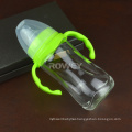 Anti-broken Crystal Drilling New Glass Top Rated Bottle For Breastfed Baby